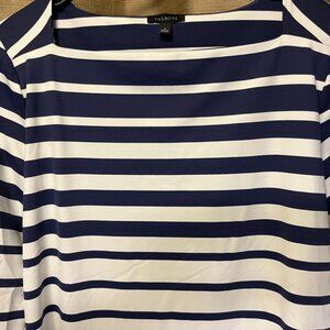 Women’s size small Talbots Effortless jersey square neck 3/4 sleeve
